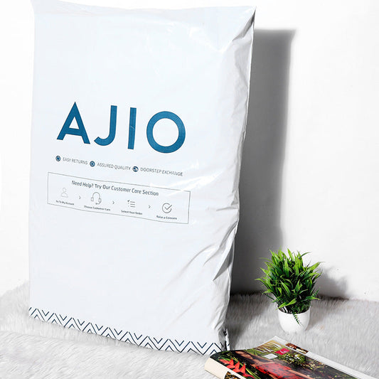 PJ07 (52 Microns) Ajio Poly Bags 15.35 X 19.29 (Pack of 500)