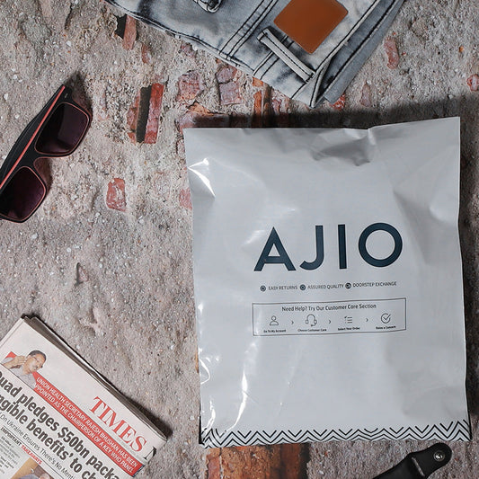 PJ08 (52 Microns) Ajio Poly Bags 15 X 21 (Pack of 500)